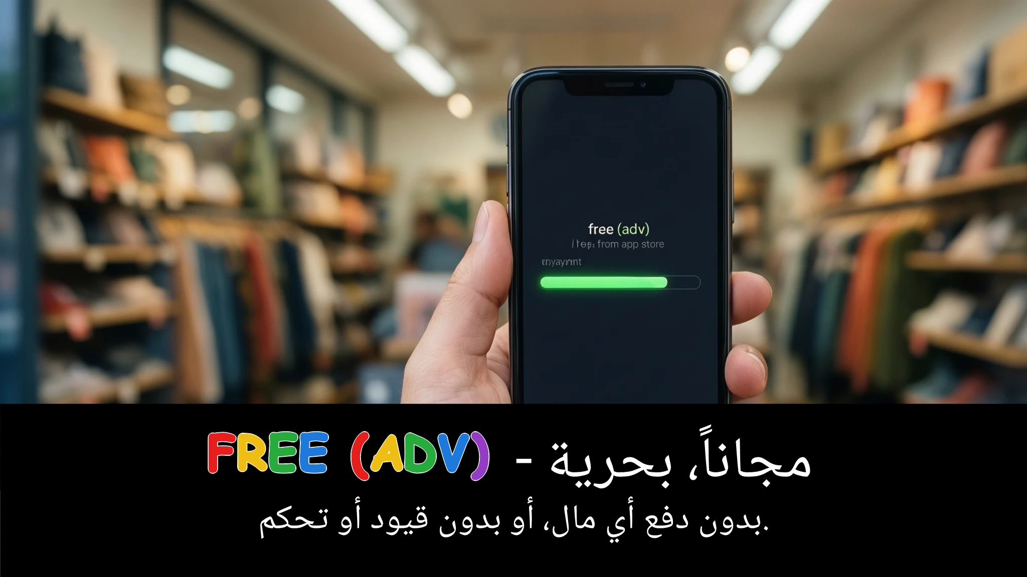 Arabic Illustration for free (adv)